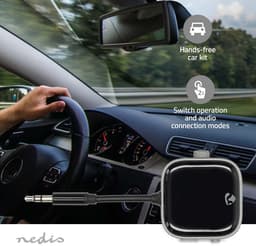 Nedis Bluetooth Transmitter & Receiver - Bluetooth Zender - Bluetooth Ontvanger - AUX — thumbnail 5