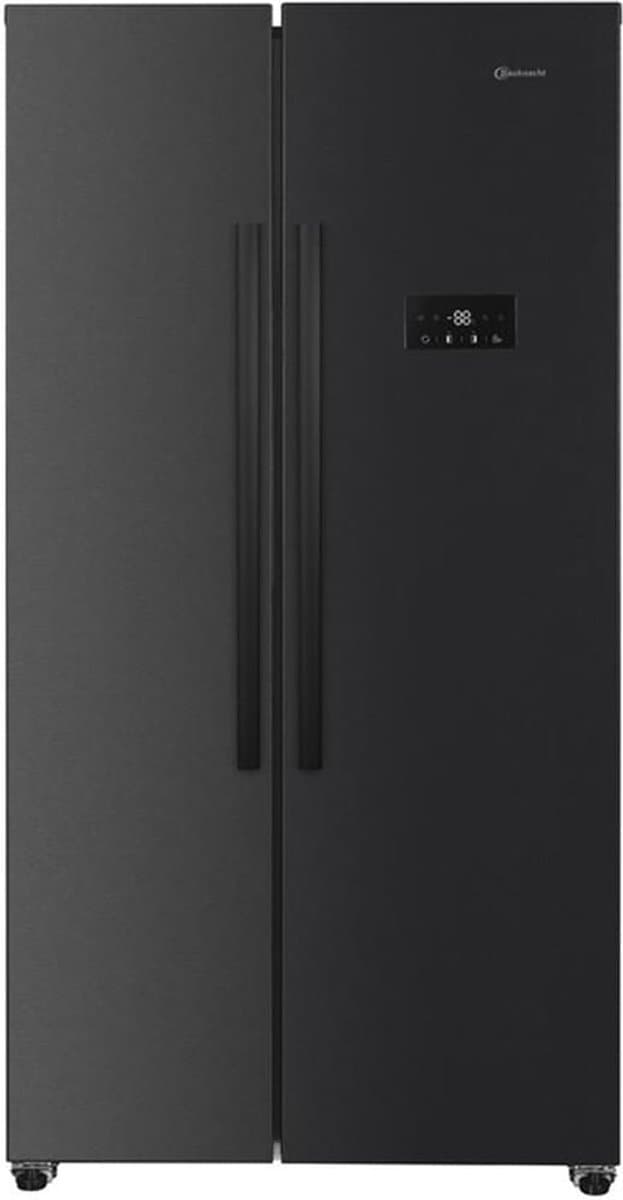 Bauknecht SBS C90 BL | Amerikaanse Koelkast | Zwart — afbeelding 1