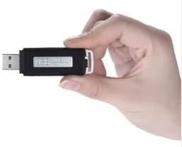 Hear&Listen Afluisterapparaat - Mini Afluisterapparatuur - Digitale voicerecorder - 16GB - Recorder - Dictafoon - Audio recorder - Afluisteren - Opnemen - Spy - Spyopname — thumbnail 1