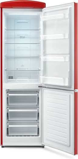 Severin RKG 8997 Retro Combi Koelkast - No Frost - Energieklasse E - Rood — thumbnail 4