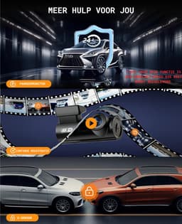 Mini Dashcam - 4K - Zekerheid bij Botsingen - G-sensor voor Parkeerwacht - Met QR code voor App — thumbnail 5