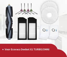 Onderdelen geschikt voor Ecovacs Deebot X1 (Turbo) en T10 - 11-delig — thumbnail 1