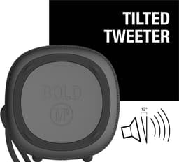 Fresh 'n Rebel Bold M2 - Waterdichte Draagbare Bluetooth Speaker - 24 uur speeltijd - Storm Grey — thumbnail 5