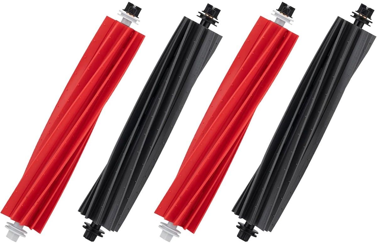 Roborock Q5 Max, Q5 Pro, Q8 Max, S8 en S8 Pro Ultra Hoofdborstelset (2x2 Stuks, Plus.Parts® alternatief voor 8.02.0199) — afbeelding 1