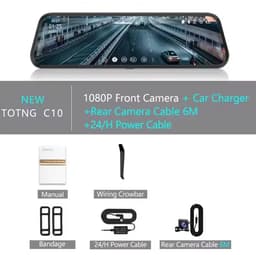 Auto Spiegel Camera - Voorkant en Achterkant - Dashcam Spiegel - Achteruit Video — thumbnail 5