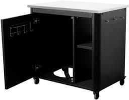 Cozze® Outdoor Kitchen - BBQ Station Buitenkeuken - RVS Werktafel - Met Kast & Opbergruimte - 90 cm — thumbnail 4