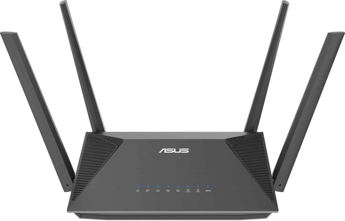 ASUS RT-AX52 Pro AX3000 draadloze router gigabit Ethernet dual-band (2,4 GHz / 5 GHz) zwart — afbeelding 1