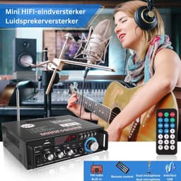 Audio Versterker - Stereo Versterker - Amplifier- Complete Set — thumbnail 5