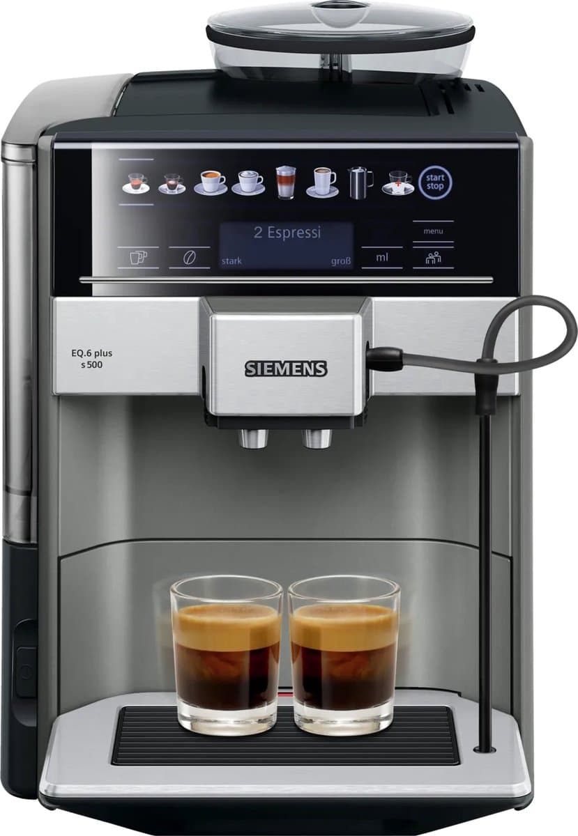 Siemens EQ6 Plus S500 TE655503 - Volledig automatisch Espressomachine - 1,7 l — afbeelding 1