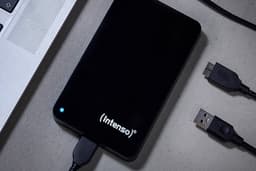 Draagbare 2,5-inch harde schijf - HDD 3,2 + USB - INTENSO - 2 TB + 64 GB — thumbnail 3