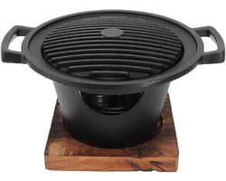 Allecto Plus - Rookvrije BBQ Grill voor Binnen en Buiten - enkelvoudige persoon Grill voor Thuis en Outdoor Gebruik