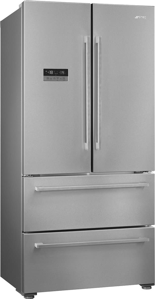 SMEG FQ55FXDE - Amerikaanse koelkast - No Frost - RVS — afbeelding 1