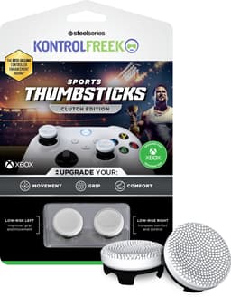 KontrolFreek Sports Clutch Thumbsticks - White/Black (Xbox) — thumbnail 1