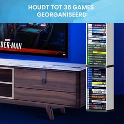 YONO Game Opbergrek - Spellen Houder geschikt voor PS5 - Xbox - Accessoires - DVD - 36 Games — thumbnail 3