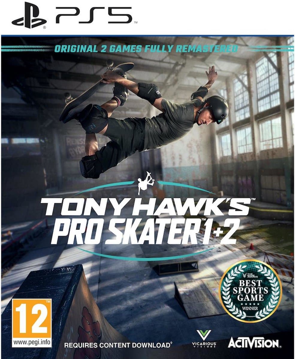 Tony Hawk's Pro Skater 1+2 - PlayStation 5 — afbeelding 1