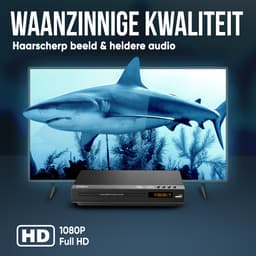 Strex DVD Speler met HDMI - Regio Vrij - USB / RCA en Afstandsbediening - Full HD 1080p — thumbnail 5