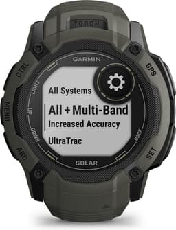 Garmin Instinct 2X Solar - Smartwatch - Oneindige batterijduur met Solar - Ingebouwde zaklamp - Multi-band GNSS - Moss — thumbnail 5