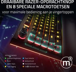 Razer BlackWidow V4 Pro - Mechanisch Gaming Toetsenbord - Yellow Switch - RGB - Polssteun - Qwerty — thumbnail 5