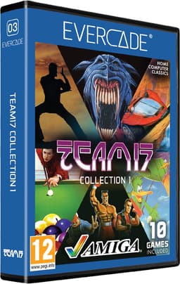 Evercade Team 17 Amiga - Home Computer Classics - cartridge 1 (10 games) — thumbnail 1
