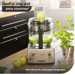 Magimix CS 5200 XL Premium Foodprocessor - Keukenmachine met Sapcentrifuge - Rood — thumbnail 5