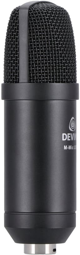 USB Condensatormicrofoon - incl. statief - Met gratis lessen - Zwart Devine M-Mic USB BK — thumbnail 2