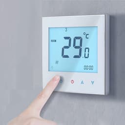 Slimme Programmeerbare Thermostaat met Wifi en LCD Touchscreen voor Verwarming — thumbnail 1