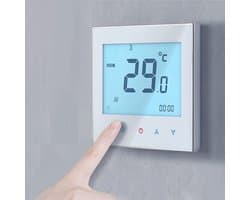 Slimme Programmeerbare Thermostaat met Wifi en LCD Touchscreen voor Verwarming