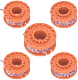 Set van 6 vervangende spoelen Geschikt voor grasmaaiers, Geschikt voor WORX WG150E WG151E WG154E WG155E WG157E WG160E WG163E — thumbnail 1