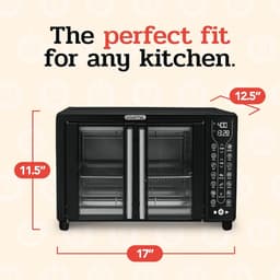 Digitale Air Fryer Oven met Broodroosterfunctie 17 Kookstanden 24L — thumbnail 2