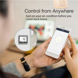 Programmeerbare Wifi Thermostaat met LCD Scherm voor Waterverwarming - Spraakbesturing — thumbnail 3