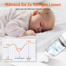 OKWISH Steelstofzuiger Stofzuiger 4-in-1 - Compact En Oplaadbaar Met Lange Accuduur En 350 ml Capaciteit - Geschikt Voor Huis En Auto - ABS - Zwart — thumbnail 3