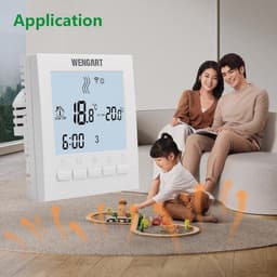 Slimme WiFi Thermostaat met Weekprogramma en Spraakbesturing voor Vloerverwarming — thumbnail 4