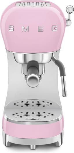 SMEG ECF02PKEU - Handmatige esspressomachine - Roze - Stoompijp — thumbnail 1