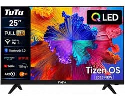 TUTU Smart TV 25 inch - Full HD QLED - TU25Q1FQ-T8