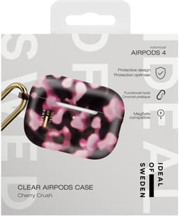 iDeal of Sweden Clear Case voor de Apple AirPods 5 / 4 - Cherry Crush — thumbnail 4