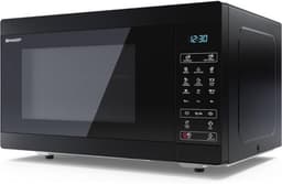 Flatbedmagnetron - Compacte oven - Snel opwarmen - Zonder draaitafel - 25 liter - Zwart — thumbnail 3