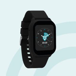One2track Connect YOU Zwart | GPS horloge voor kinderen | Videobel in HD, voeg vriendjes toe en zie altijd waar je kind is met de leukste smartwatch voor kinderen — thumbnail 4