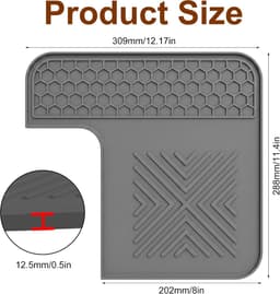 29 x 31 cm Siliconen Mat voor Ninja Luxe Koffiemachine ES601EU/ES701EU — thumbnail 2