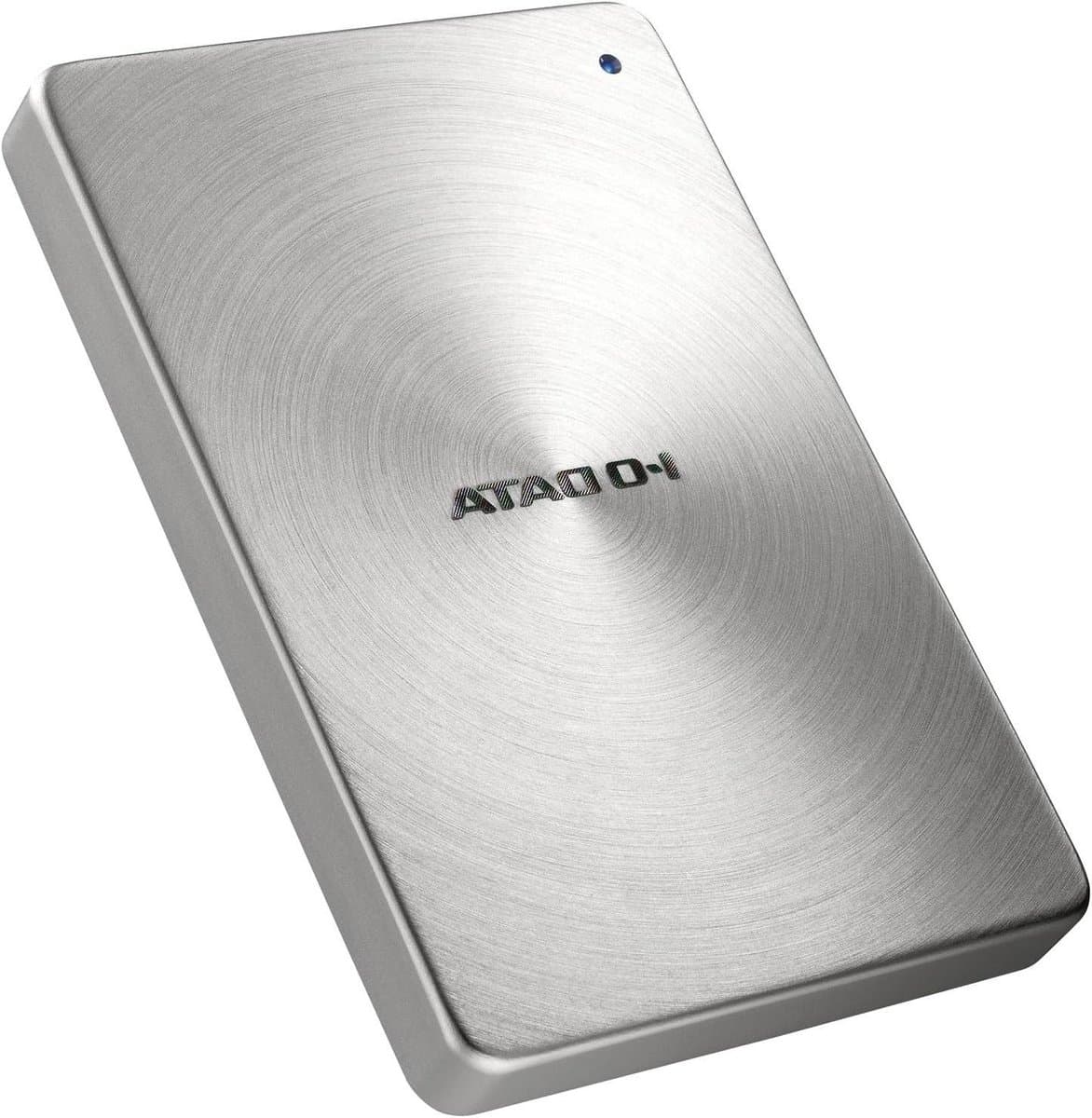 Externe Harde Schijf - Opslagapparaat Data - Bestanden Opslaan - Snelle USB 3.0 - 2000 GB - Zilver — afbeelding 1