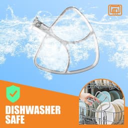 SnelShoppen - RVS Deeghaak en Platte Klopper - Geschikt voor Keuken Mixer 4.5-5QT - Duurzaam en Universieel - Perfect voor Bakken en Koken — thumbnail 4