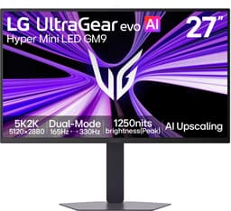 LG UltraGear 27GM950B-B Evo Hyper Mini LED 5K - Gaming Monitor - 27 inch — thumbnail 1