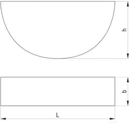 SnelShoppen - 4 x Aansluitingsstangen voor Passiefveren, Stalen Half Maan Sleutels, 5x9x22mm voor Tractor, Grasmaaier, Motor, Scooter, Moped — thumbnail 2