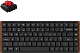 Keychron K3 Ultra - Mechanisch Toetsenbord - Draadloos - US Qwerty - 75% - Rode Schakelaar - Zwart — thumbnail 4