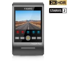 VIOFO A229 Plus 1CH - Dashcam - 2K Quad HD Sony STARVIS 2 - GPS - 5GHz WiFi - HDR Nachtzicht - Parkeermodus - Spraakbediening