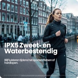 Phreeze TWS7 Pro - Draadloze Oordopjes - Active Noise Cancelling - Bluetooth Oordopjes - ANC Oortjes - In Ear Oordopjes - Voor Bellen, Muziek & Fitness - Aanraakbediening - Lange Batterijduur - Zwart — thumbnail 5
