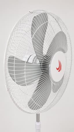 Staande ventilator 40cm-45watt-5 bladen -3 snelheden-wit — thumbnail 5
