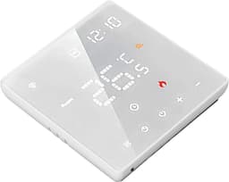 Digitale Thermostaat - Temperatuurregelaar - Thuisverwarming Regelen - Intuïtieve Touch Bediening - 5-70°C Bereik - Wit — thumbnail 4
