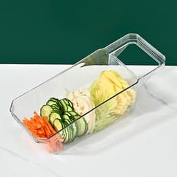 Voedselhakmolen Groentesnijder - Keukenmachine Rasp - Maaltijden Bereiden - Multifunctioneel 6-in-1 - 34x15x13 cm - Groen — thumbnail 4