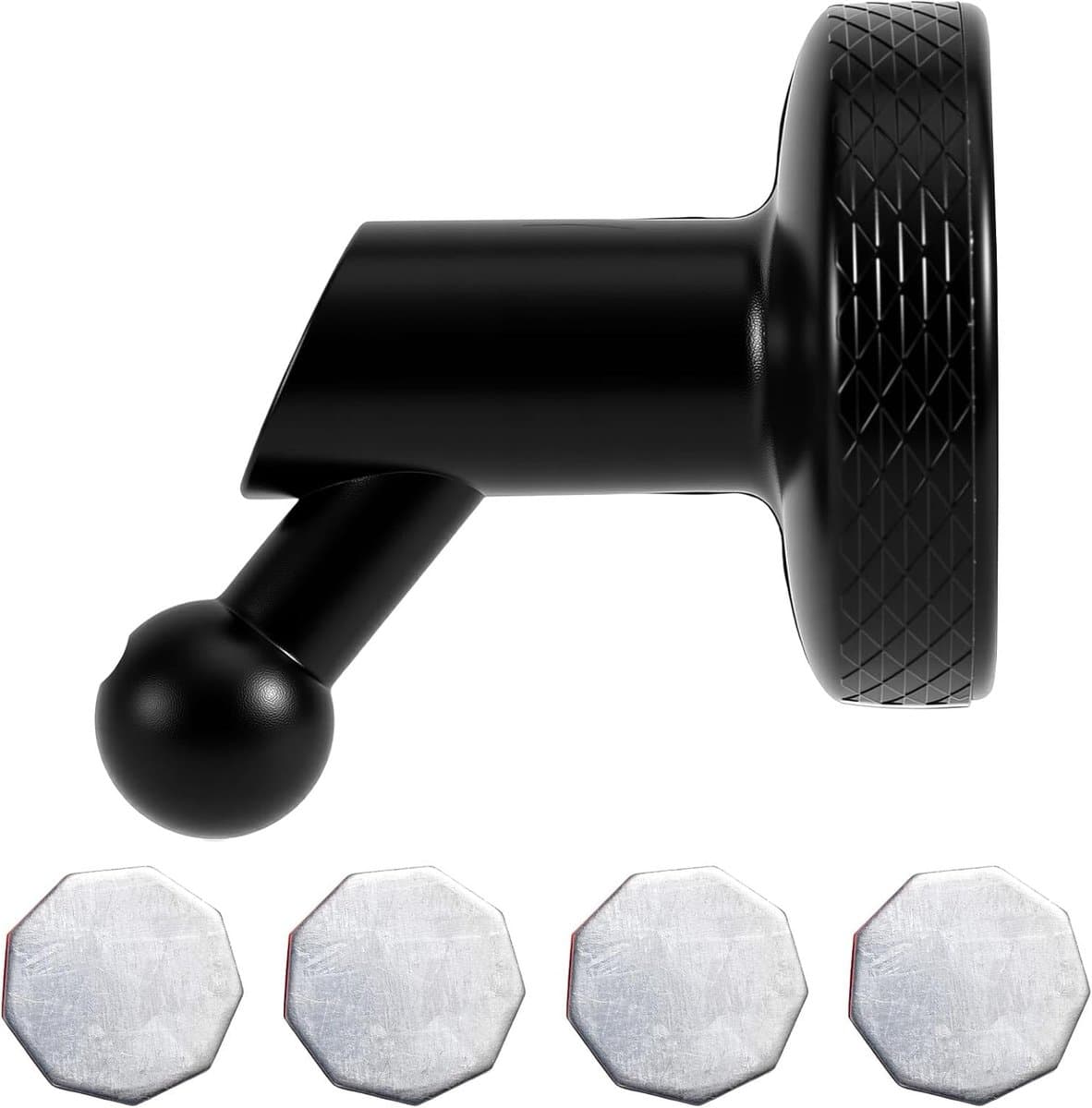 SnelShoppen - Magnetische Houder voor Dashcam met 4 Metaalplaten - Compatibel met Mini 2/65W/66W/67W/55/56/57/45/46/47/Mini 3/Tandem/X110/X210/X310/Sp — afbeelding 1