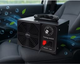Mediatech - Ozongenerator voor desinfectie en luchtzuivering - 60.000 mg/u - TIMER - 140 W, metalen behuizing — thumbnail 3